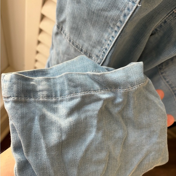 Super Soft Jordache Chambray overalls. - Picture 8 of 13